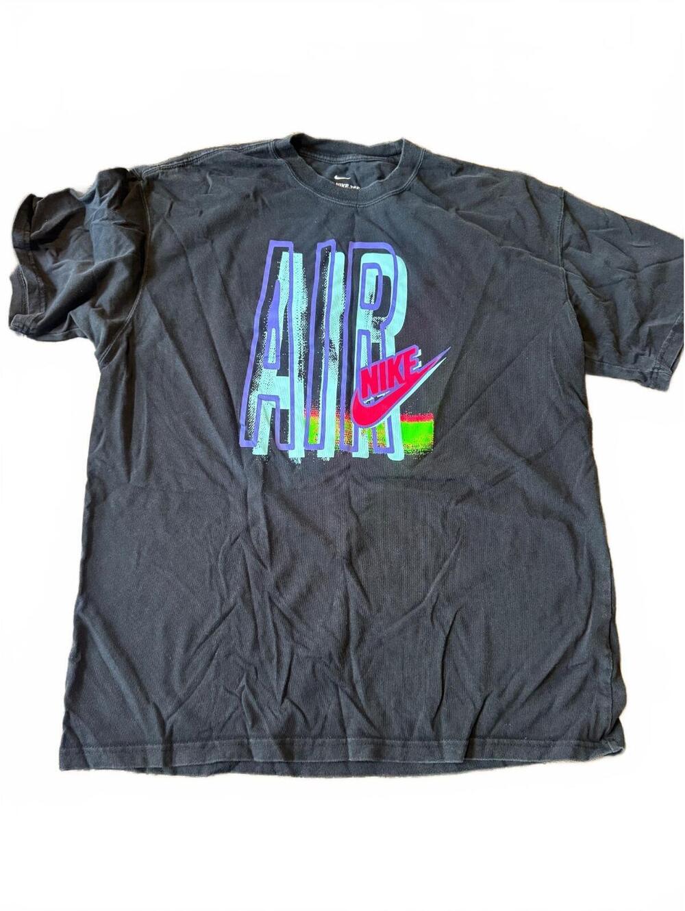 Cotton t-shirt, Nike Air graphic tee (0072)